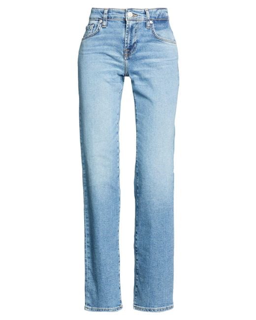 7 For All Mankind Blue Jeans Cotton, Modal, Elastomultiester, Elastane