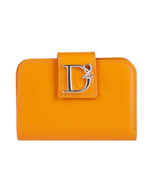 DSquared² Orange Brieftasche