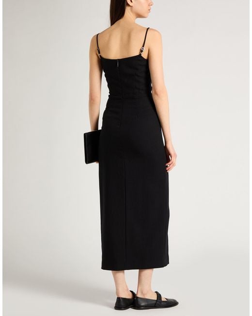 MSGM Black Maxi Dress