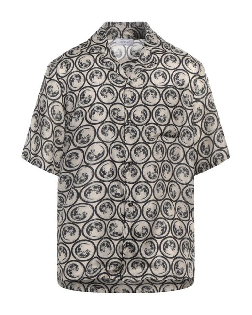 Camicia di Off-White c/o Virgil Abloh in Gray da Uomo