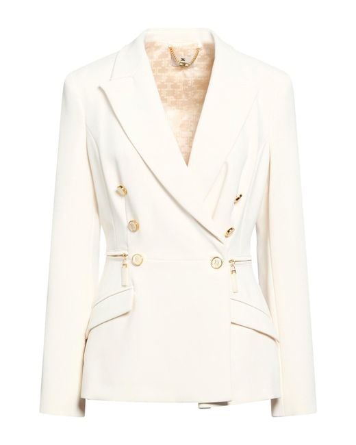 Elisabetta Franchi Natural Blazer