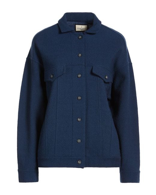 Bruno Manetti Blue Shirt Virgin Wool