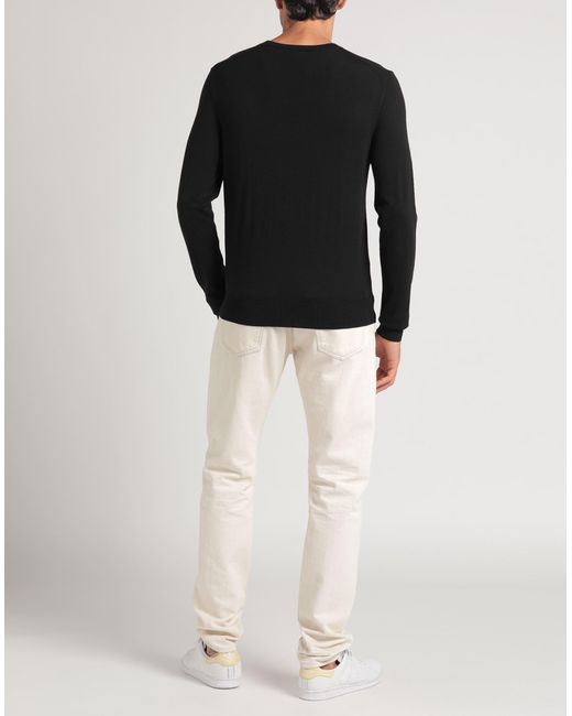 Lanvin Black Sweater Merino Wool for men