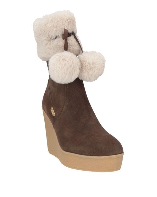 Liu Jo Brown Ankle Boots