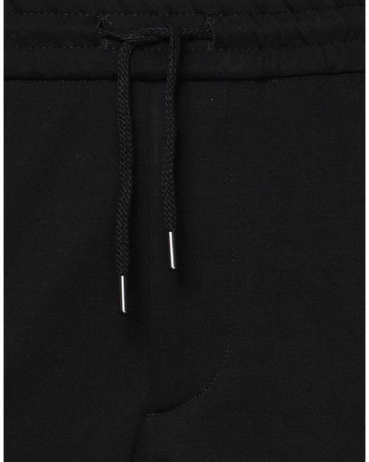Berwich Black Pants Viscose, Polyamide, Elastane for men