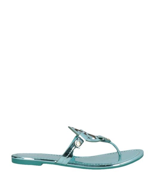 Tory Burch Green Thong Sandal