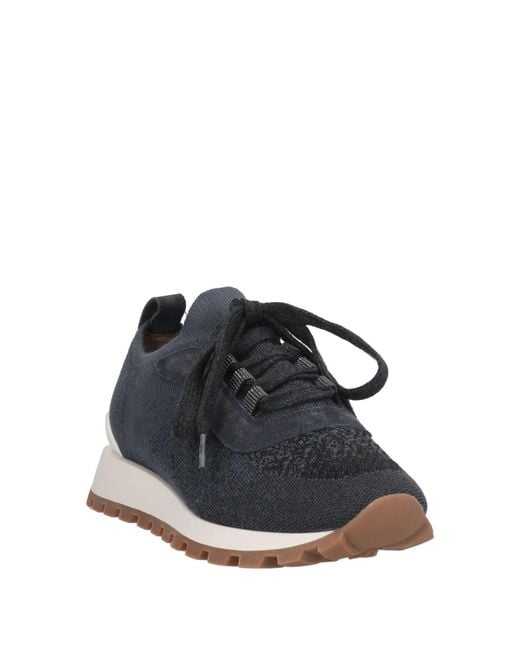 Brunello Cucinelli Blue Trainers