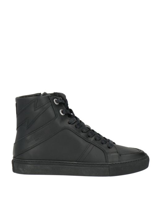 Zadig & Voltaire Black Sneakers Leather