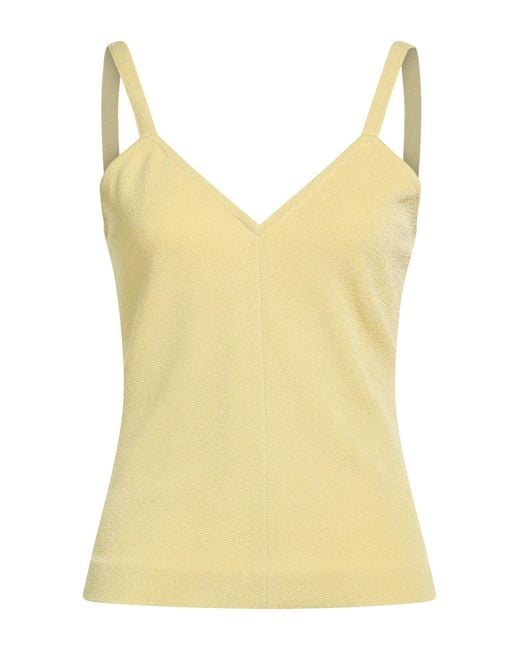 Jil Sander Yellow Tops