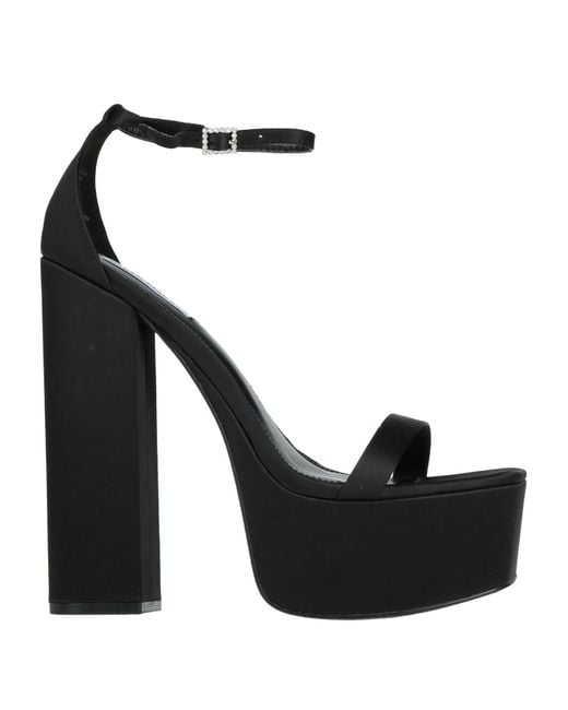 Steve Madden Black Sandals