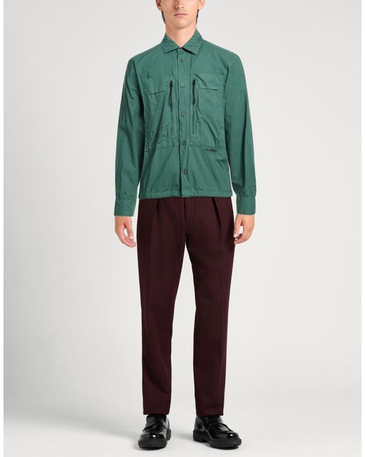 C P Company Green Shirts for men