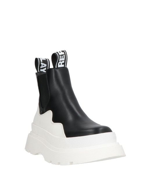 Replay Black Ankle Boots