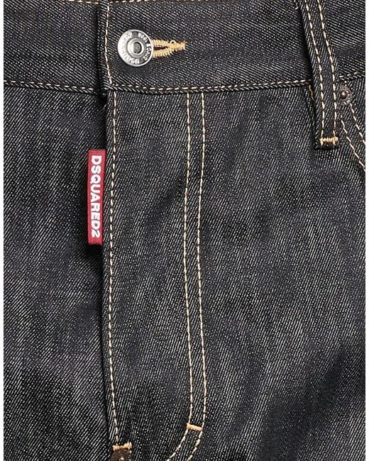 DSquared² Gray Jeans Cotton, Elastane for men