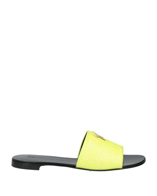 Giuseppe Zanotti Yellow Sandals