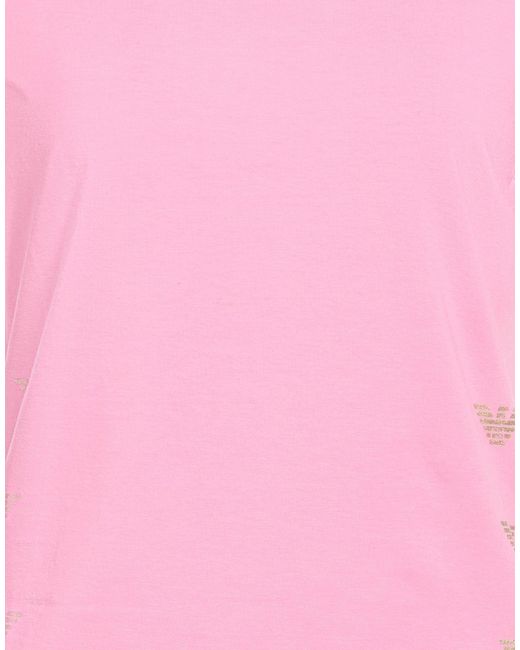EA7 Pink T-Shirts