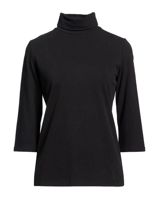 Circolo 1901 Black T-Shirt Cotton, Elastane
