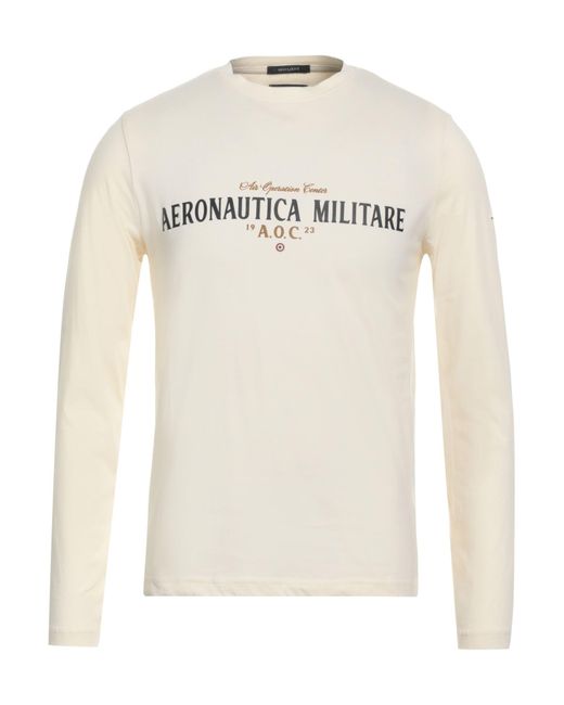 Aeronautica Militare White T-shirt for men