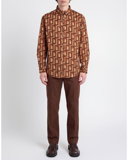 Dnl Orange Shirts for men