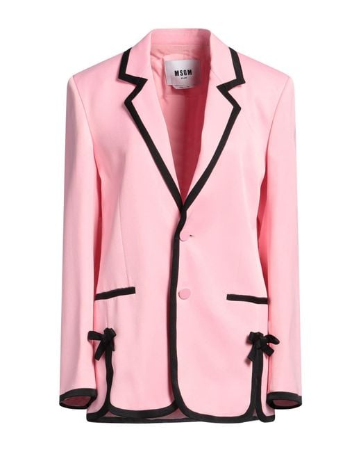 MSGM Pink Blazer
