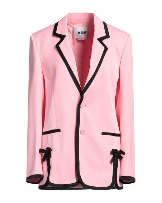 Blazer MSGM en coloris Pink
