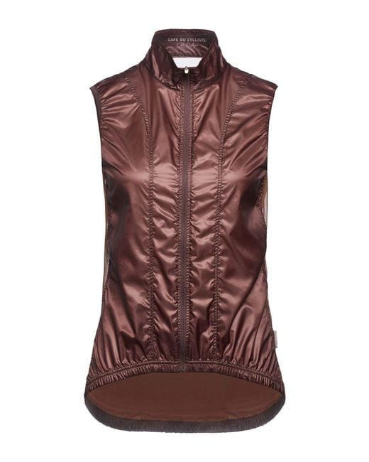 Cafe Du Cycliste Brown Gilet