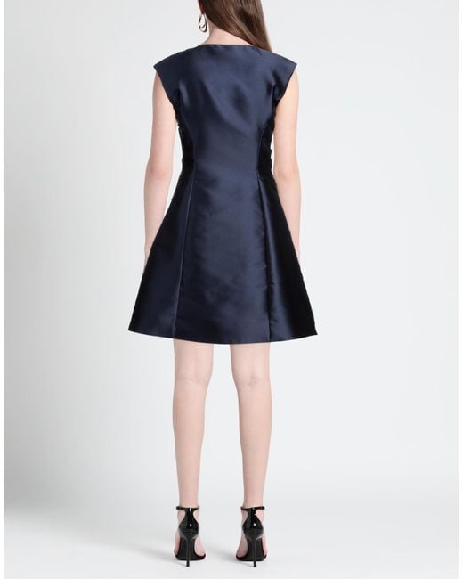 Alberta Ferretti Blue Mini Dress