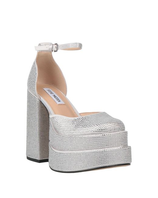 Steve Madden Gray Pumps