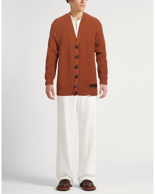 DSquared² Brown Cardigan for men
