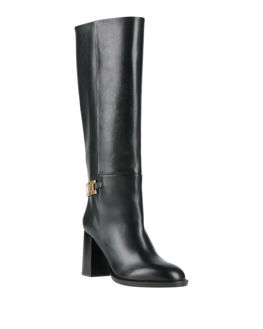 Victoria Beckham Black Boot Calfskin