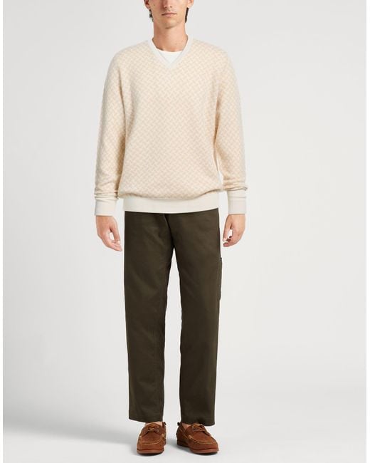 Drumohr White Jumper for men