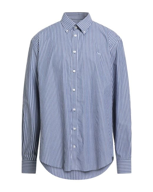 Harmont & Blaine Blue Shirt Cotton for men