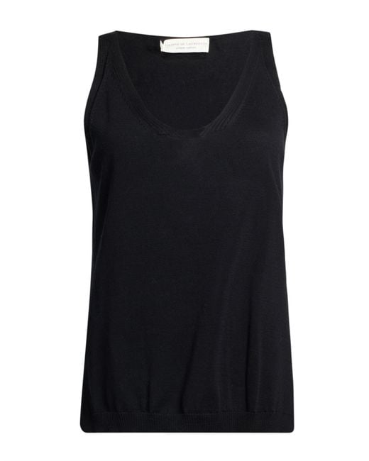 FILIPPO DE LAURENTIIS Black Sweater Cotton