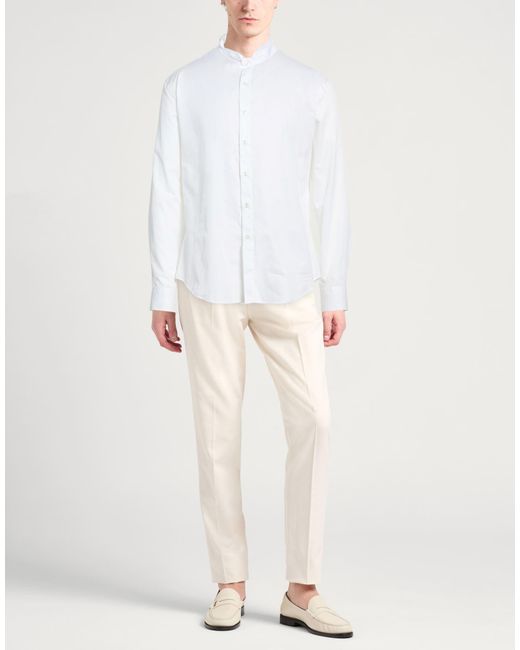 Giorgio Armani Shirt in White for Men | Lyst