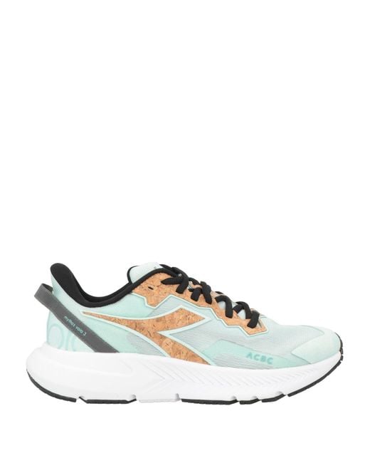 Diadora White Light Sneakers Textile Fibers