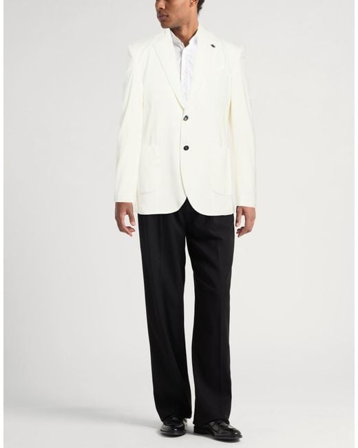 Bob White Blazer Viscose, Polyamide, Elastane for men