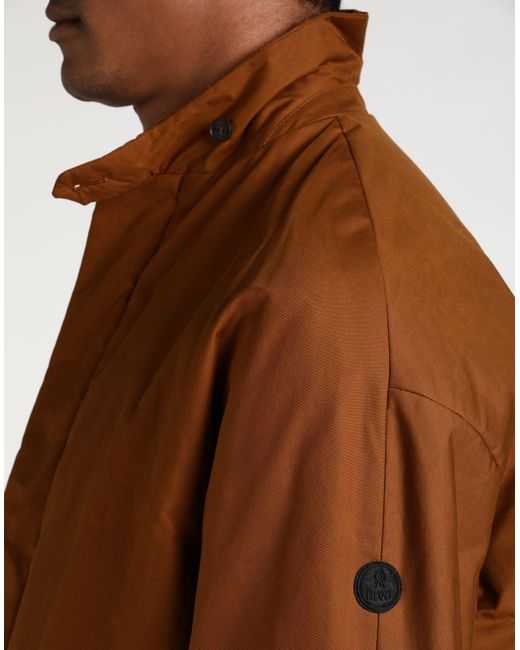 Manteau long Hevò pour homme en coloris Brown