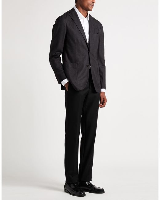 Boglioli Black Blazer for men