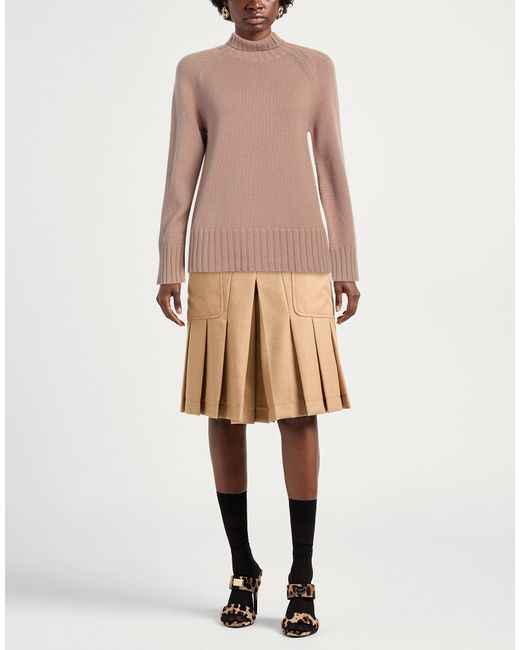 Max Mara Pink Turtleneck