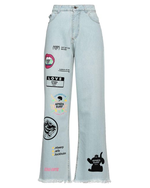 Pantaloni Jeans di APRÈS SURF in Blue