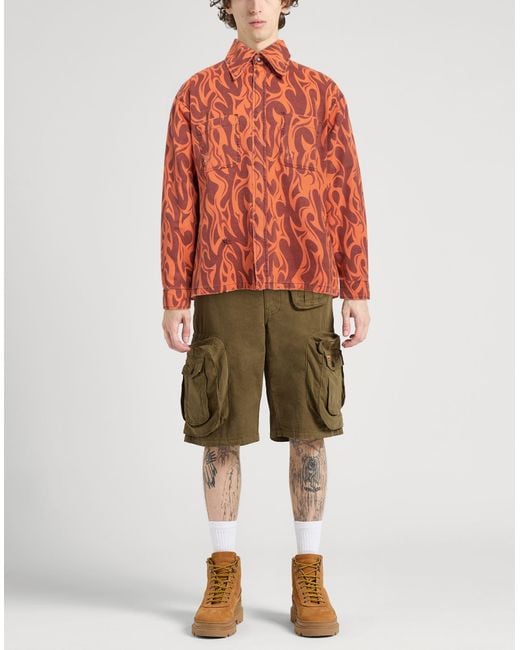 ERL Orange Shirt for men