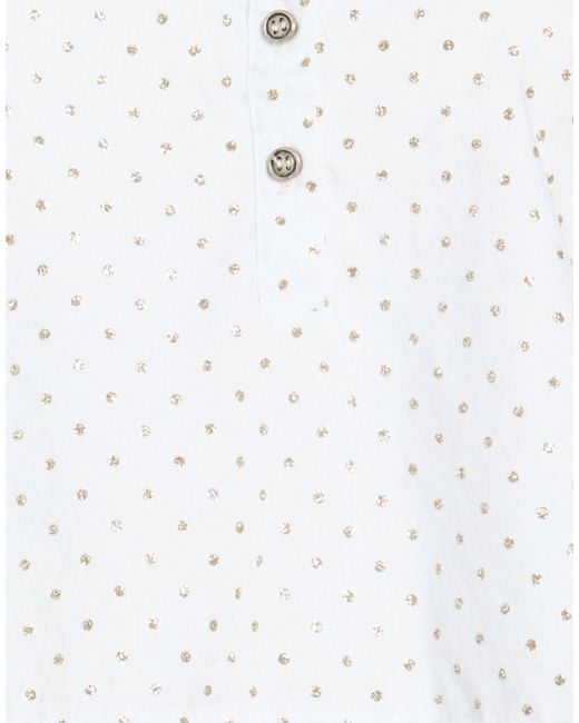 8pm White Top Cotton, Polyester