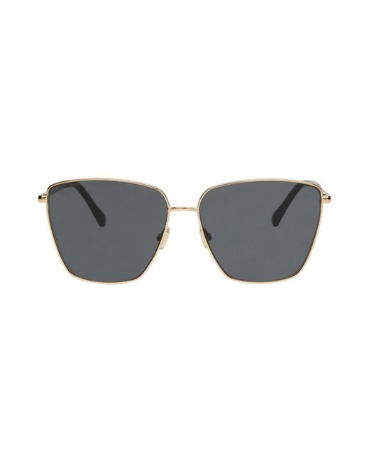 Jimmy Choo Gray Sunglasses