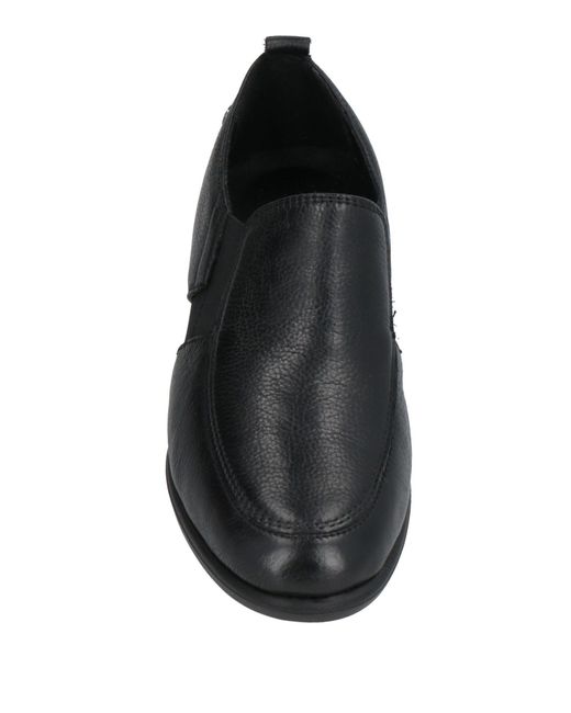 Cinzia Soft Black Loafers Leather