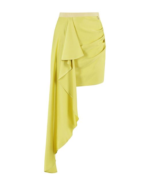 Minigonna di Elisabetta Franchi in Yellow