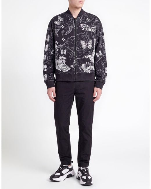 Versace Jeans Couture Gray Sweatshirt Cotton for men