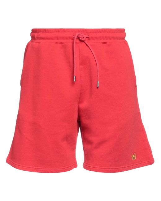 BEL-AIR ATHLETICS Red Shorts & Bermuda Shorts for men