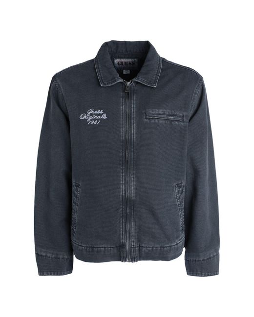 Guess Blue Jacket for men
