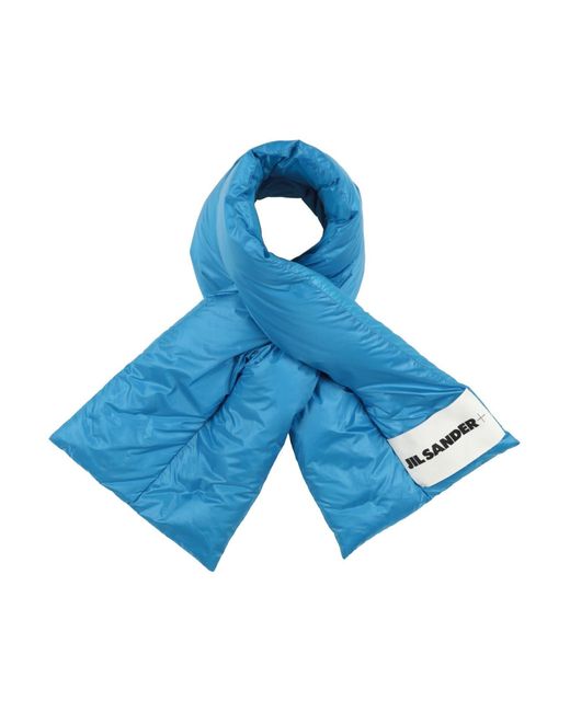 Jil Sander Blue Scarf