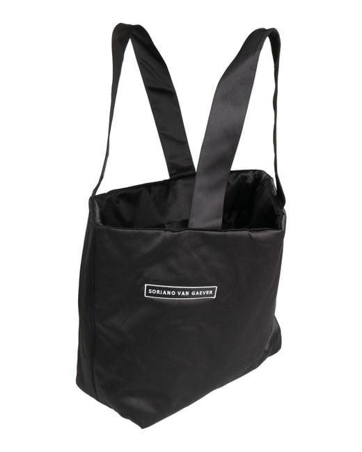 Soriano Van Gaever Black Shoulder Bags