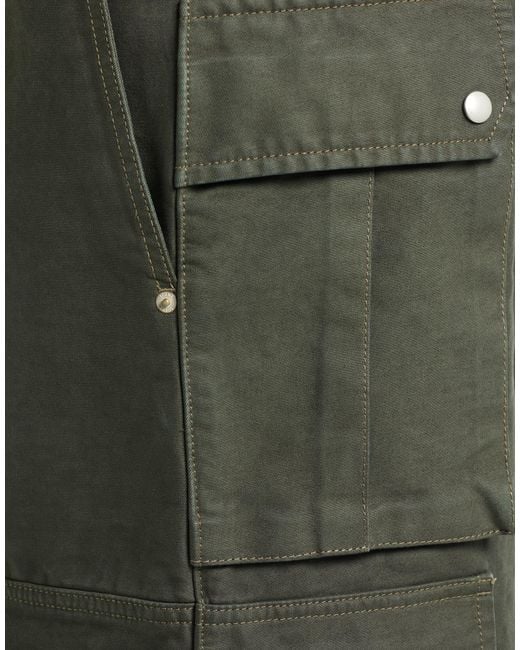 Loewe Green Military Pants Cotton for men